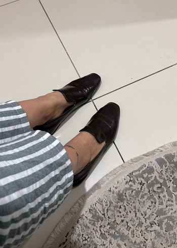 Kahverengi 39 numara makosen - Görsel 3