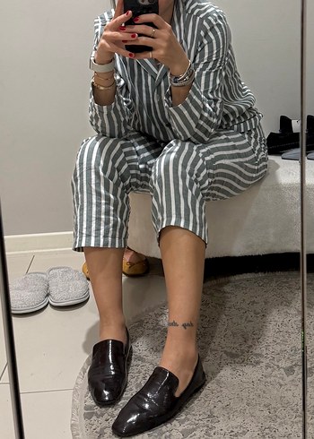 Kahverengi 39 numara makosen - Görsel 2