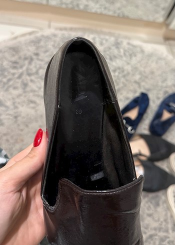 Kahverengi 39 numara makosen - Görsel 4