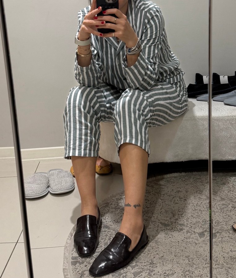 Kahverengi 39 numara makosen - Görsel 2