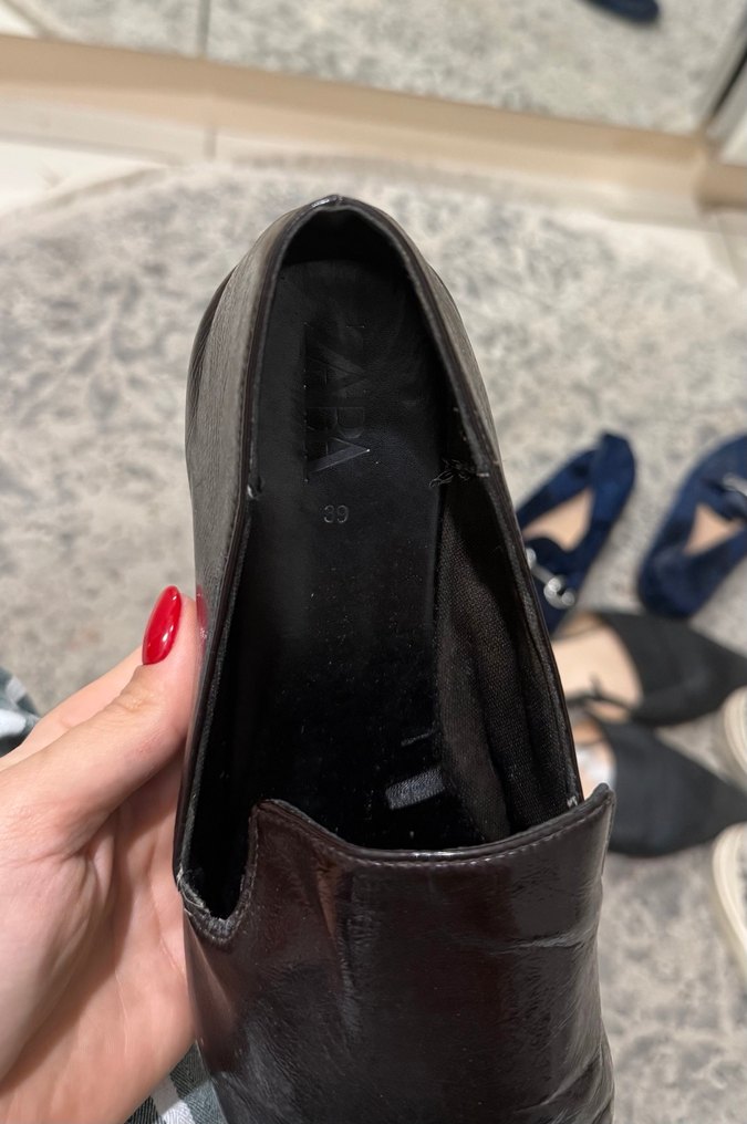 Kahverengi 39 numara makosen - Görsel 4