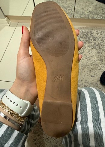 Sarı Blok Kadın Babet - Görsel 5