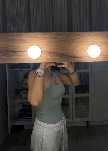 Açık yeşil bodysuit - Görsel 2