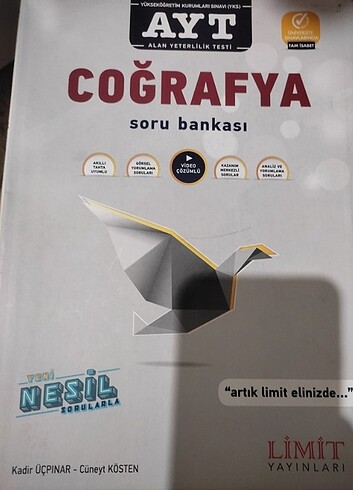 Ayt coğrafya soru bankası 