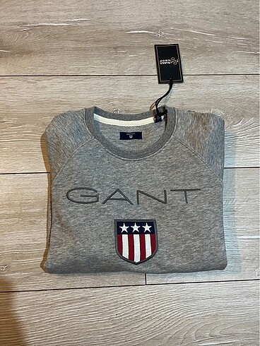 Orjinal Gant Gri Sweatshirt