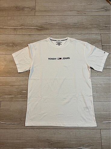 Orjinal Tommy Hilfiger Beyaz Tişört