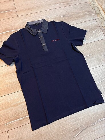 s Beden Orjinal Ted Baker Lacivert Polo Tişört