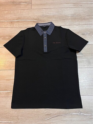 Orjinal Ted Baker Siyah Polo Yaka Tişört