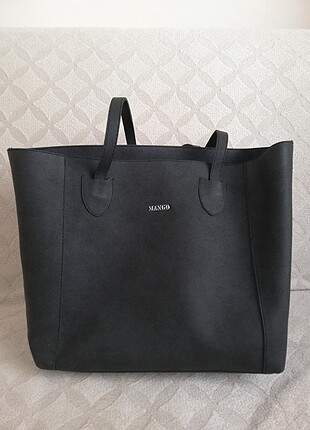 Siyah shopper çanta 