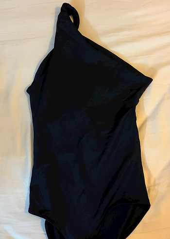 Siyah Drapeli Askılı Kadın body - Görsel 2