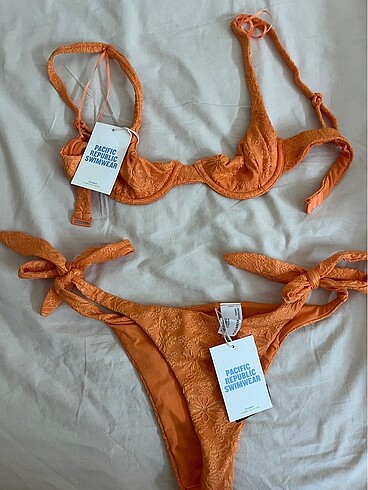 turuncu bikini takımı