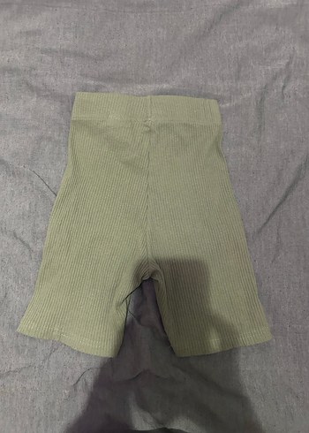 Kadın Yüksek Bel Mini Şort - Görsel 2