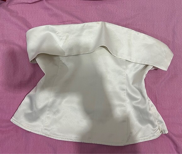 Bershka bershka saten crop