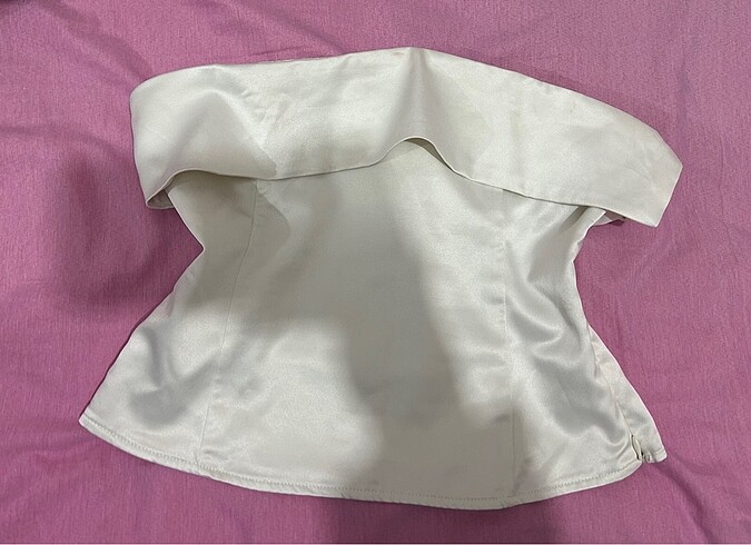 s Beden bershka saten crop