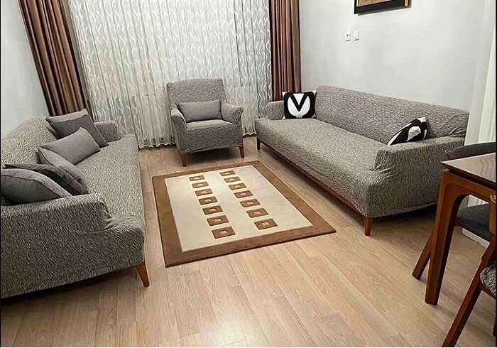Beden kahverengi Renk Koltuk Örtüsü