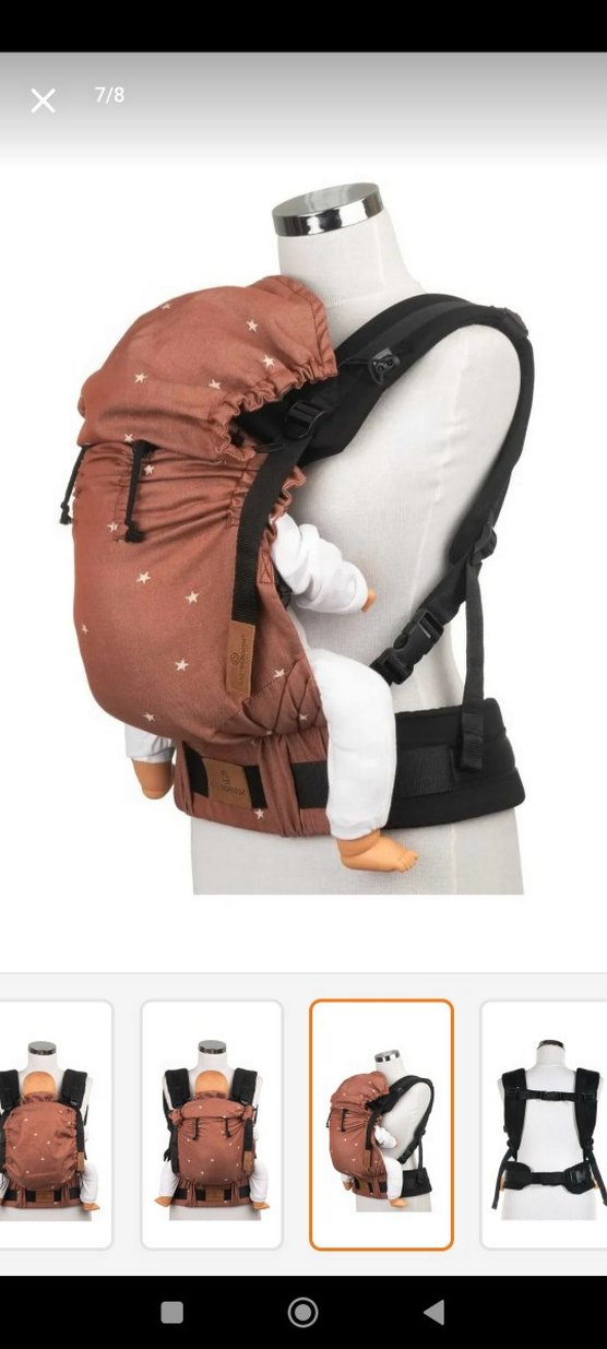 Boroosh baby  kanguru bebek taşıyıcı - Görsel 4