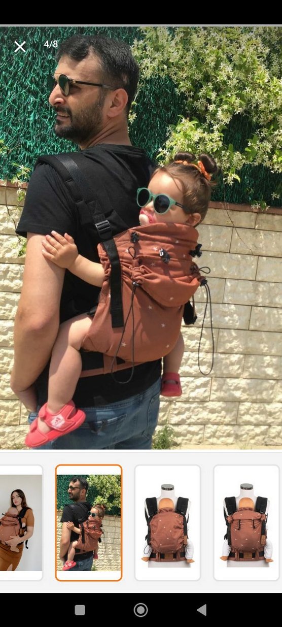 Boroosh baby  kanguru bebek taşıyıcı - Görsel 3