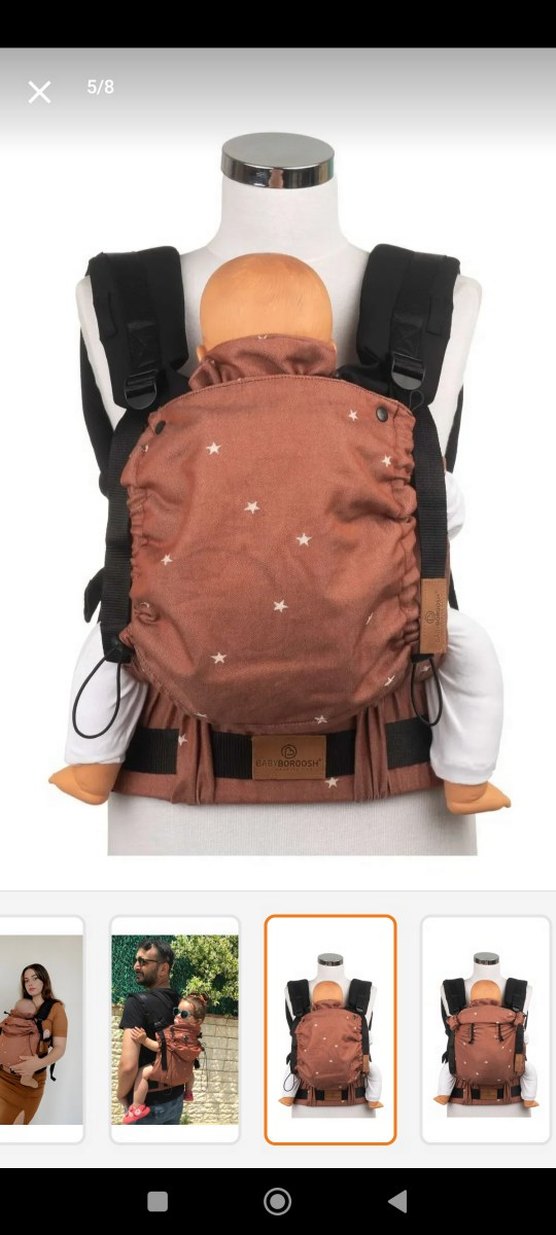 Boroosh baby  kanguru bebek taşıyıcı - Görsel 2
