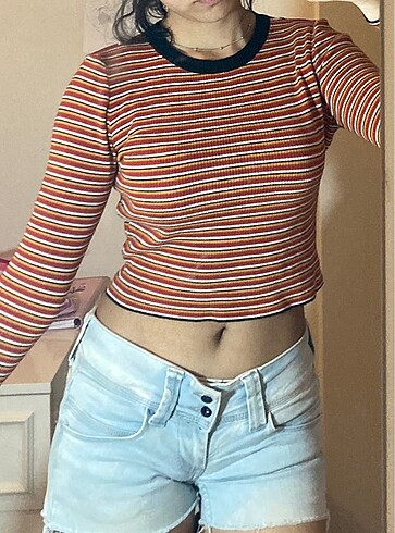 Mavi Jeans crop bluz