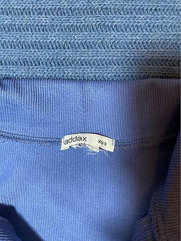 s Beden mavi Renk polo yaka crop