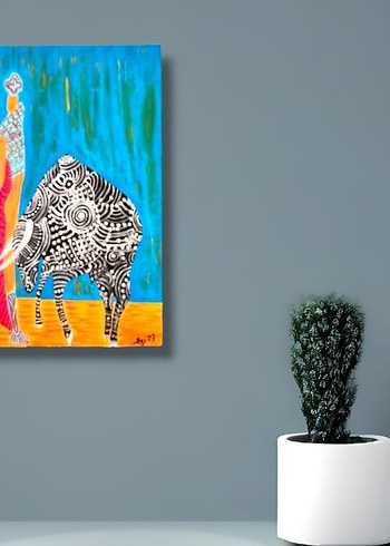 Akrilik boya tablo - Görsel 2