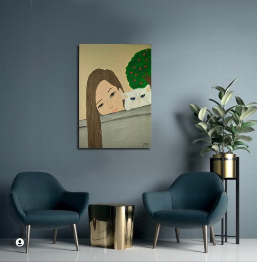 Akrilik boya tablo - Görsel 2