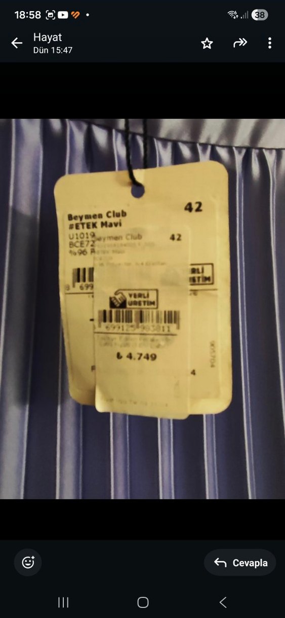 Beymen club Mor Pilili Uzun Kadın Etek - Görsel 2