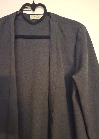 Siyah Midi Kadın Ceket - Görsel 2