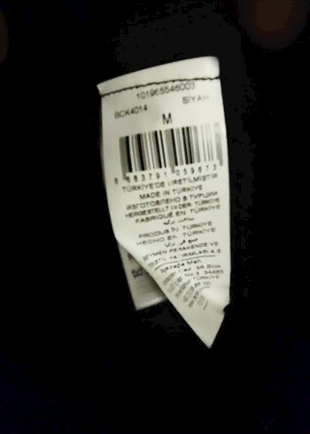 Siyah Örgü Kadın Triko Bluz bel crop - Görsel 3