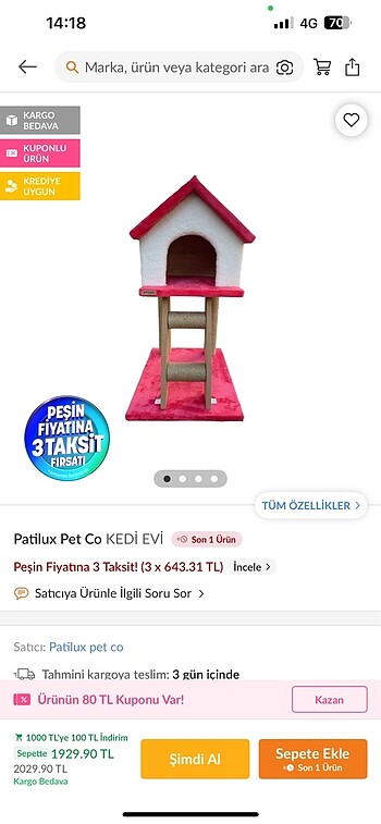 Kedi evi - Görsel 2