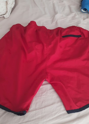 Kırmızı Erkek büyük beden deniz şort - Görsel 5