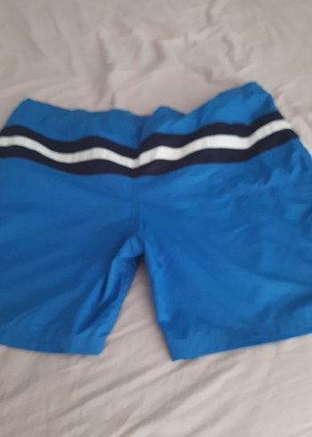 Mavi Erkek Deniz Şortu Çizgili - Görsel 6
