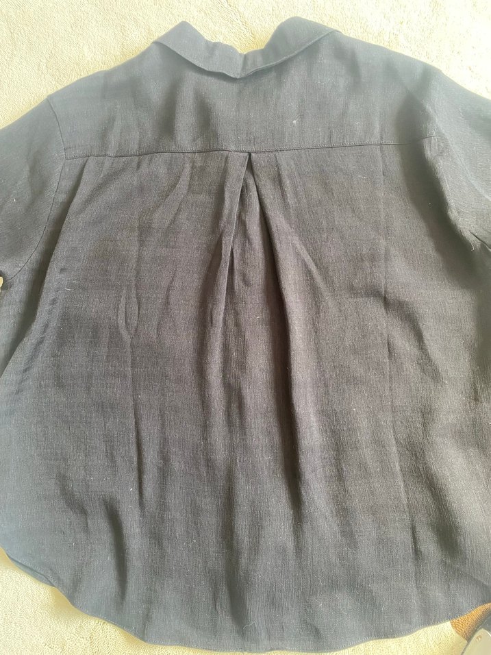 Siyah  Kadın Gömlek - Görsel 3