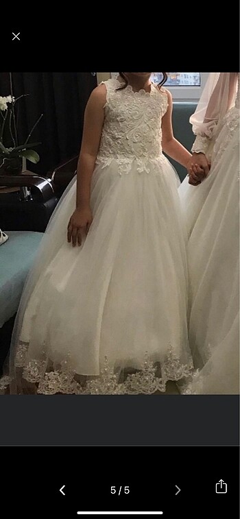 Özel dikim koz çocuğu abiye - Görsel 5