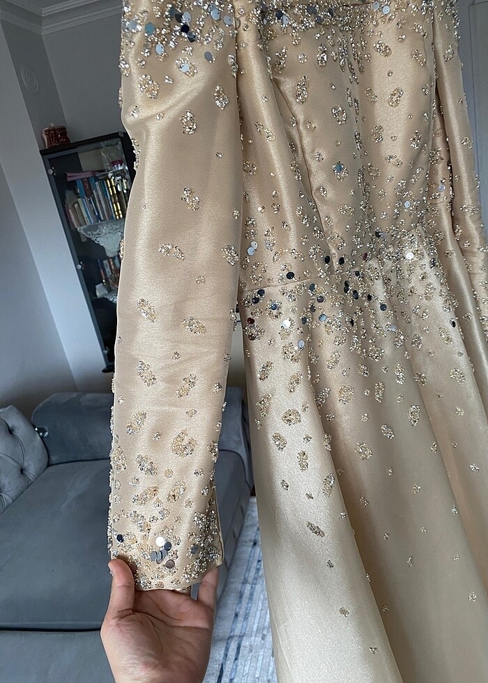 ABİYE ELBİSE 44 beden - Görsel 3