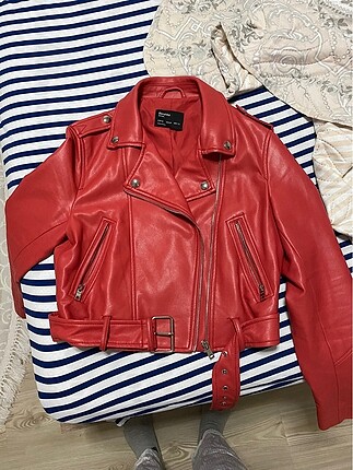 Bershka deri ceket
