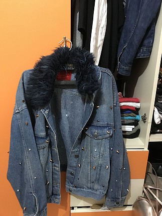 Pull and Bear Pull and bear zımbalı ceket s beden