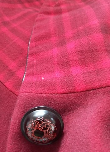 Diğer kaban, ceket, bordo renkte, özel urun