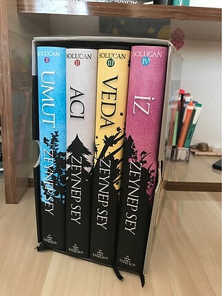 zeynep sey - solucan serisi 4'lü set