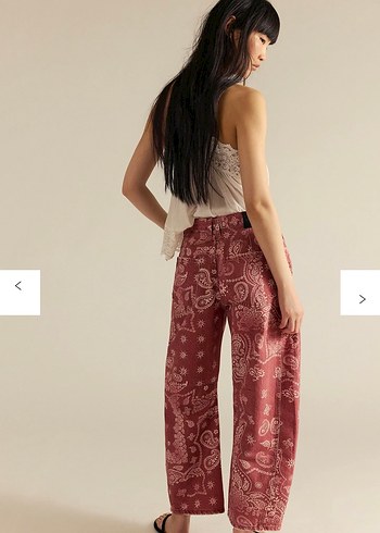 Diğer Free people barrel jean