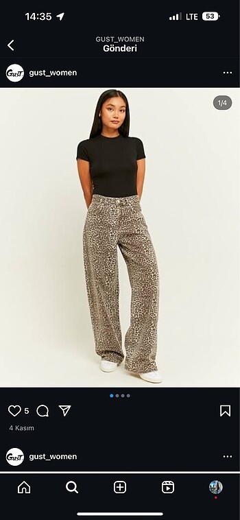 Tally weijl leopar pantolon