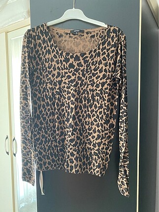 Koton leopar desen triko