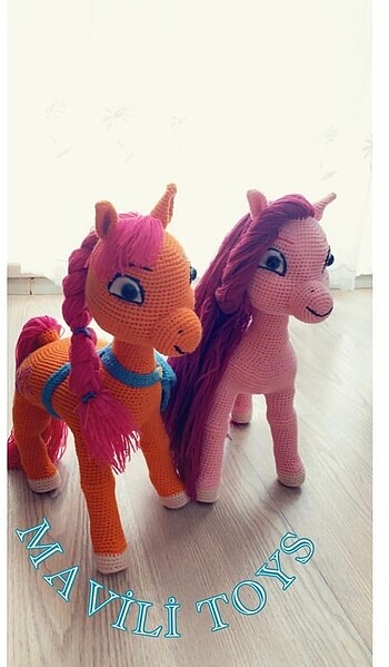 AMİGURUMİ PONY UNİCORN