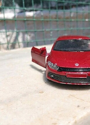  Beden Wolksvagen Scirocco Diecast Araba 
