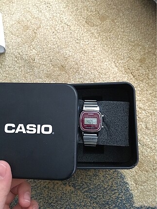 Casio gümüş saat