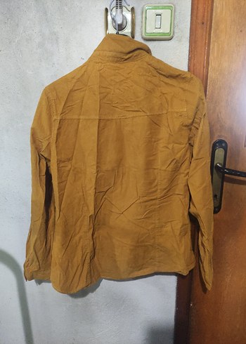 xxl Beden sarı Renk Düğmeli Uzun Kollu Gömlek