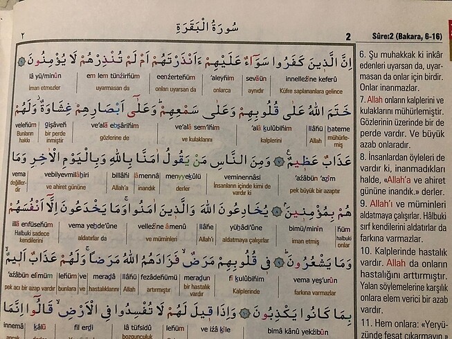  Beden Renk KUR?AN-o KERİM ve KELİME MEALi-