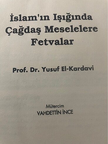  Beden ÇAĞDAŞ MESELELERE FETVALAR 4 cild TAKIM