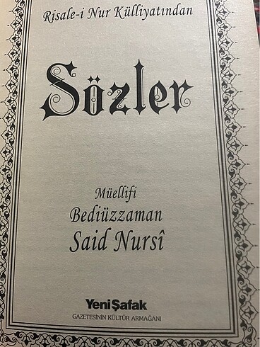 RİSALE-İ NUR?DAN SÖZLER