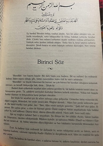 Beden RİSALE-İ NUR?DAN SÖZLER